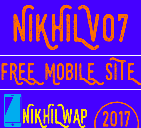 Nikhilv07 Mobile Site